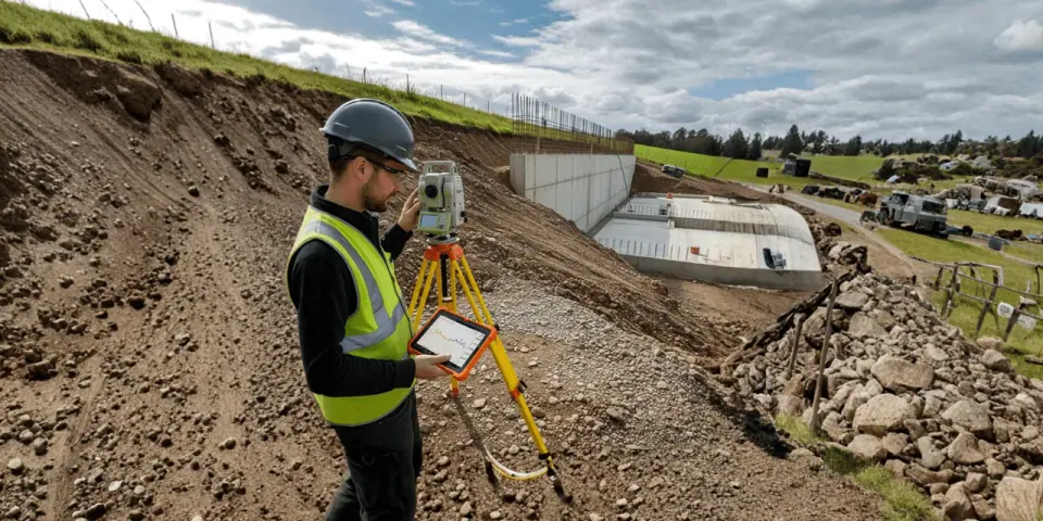 Slope stability assessments — service illustration